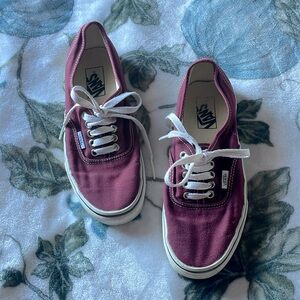 Sold! Maroon classic vans